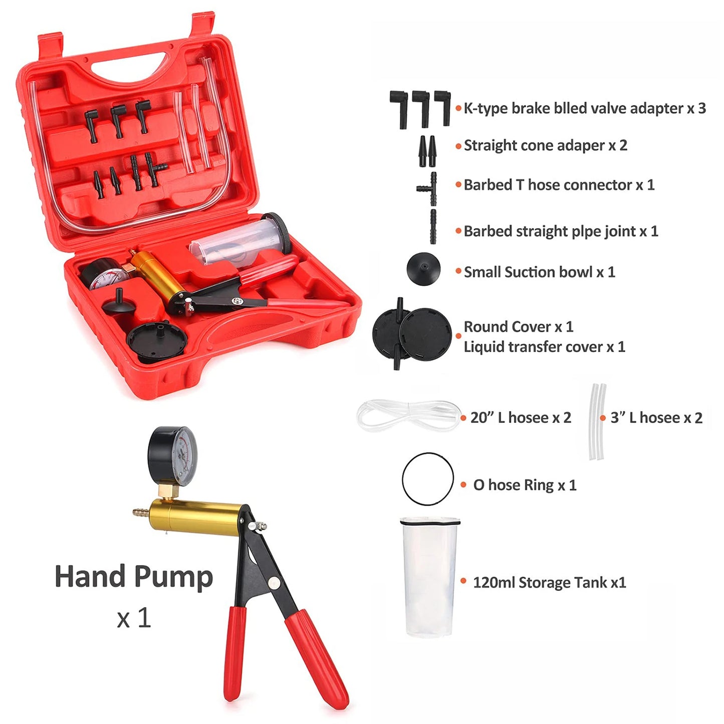 Manual Vacuum Pump Kit