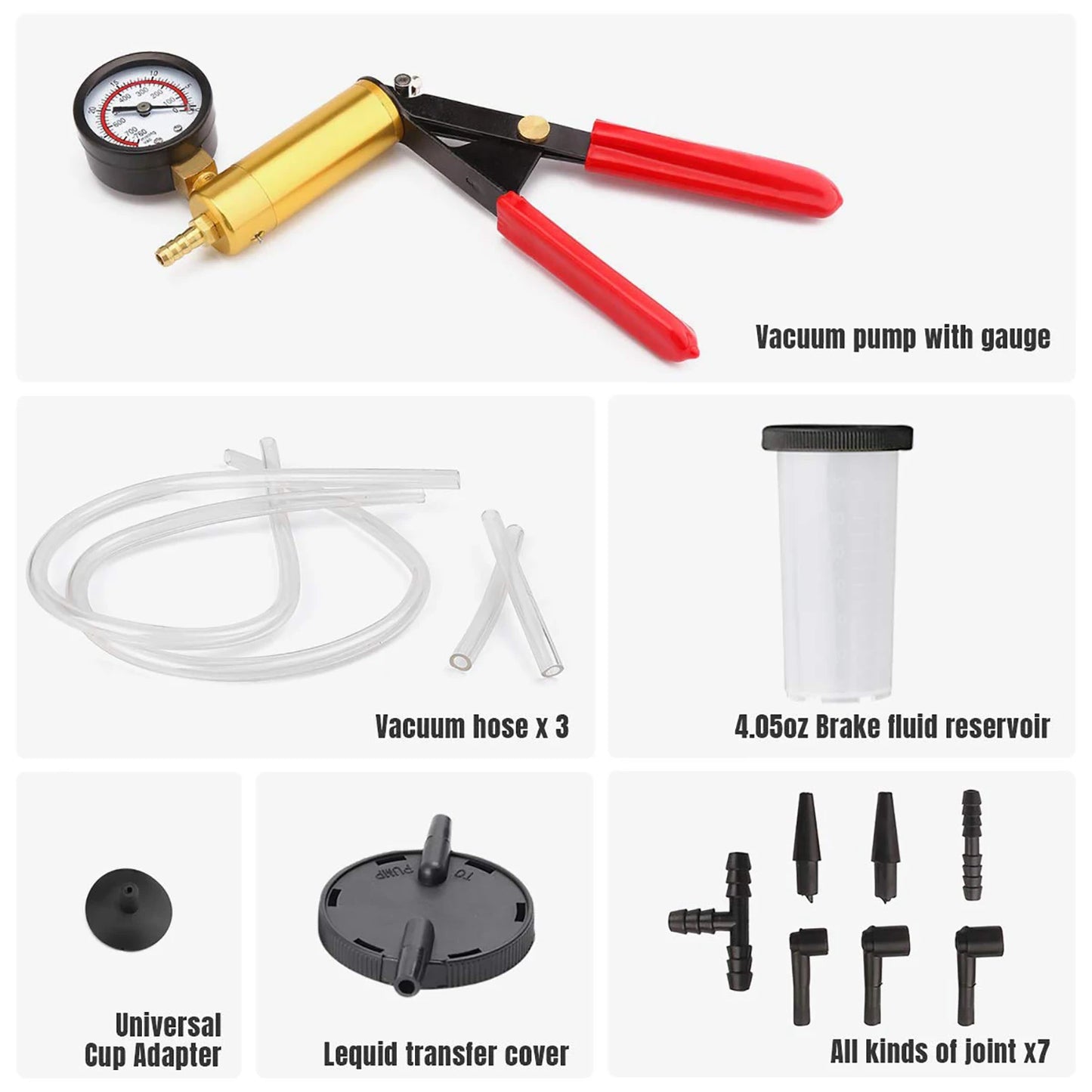 Manual Vacuum Pump Kit