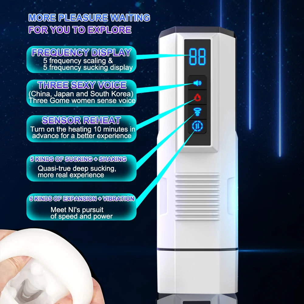 Vibrating Masturbation Machine for Men