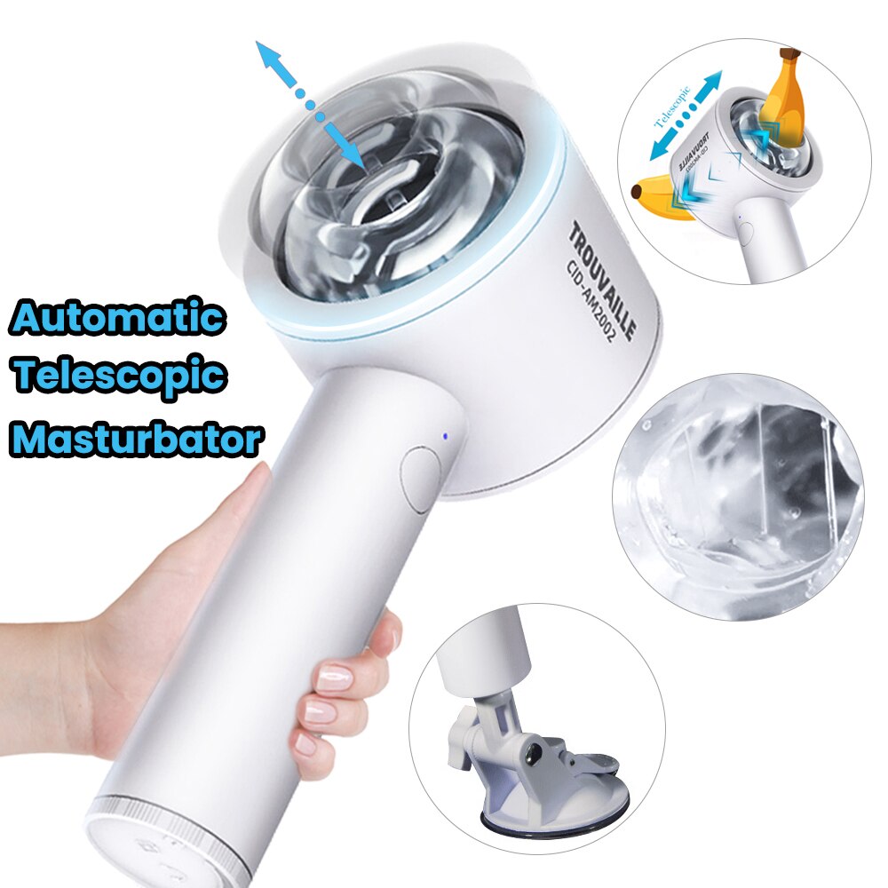 Automatic Men Masturbator Cup Blowjob Stimulator