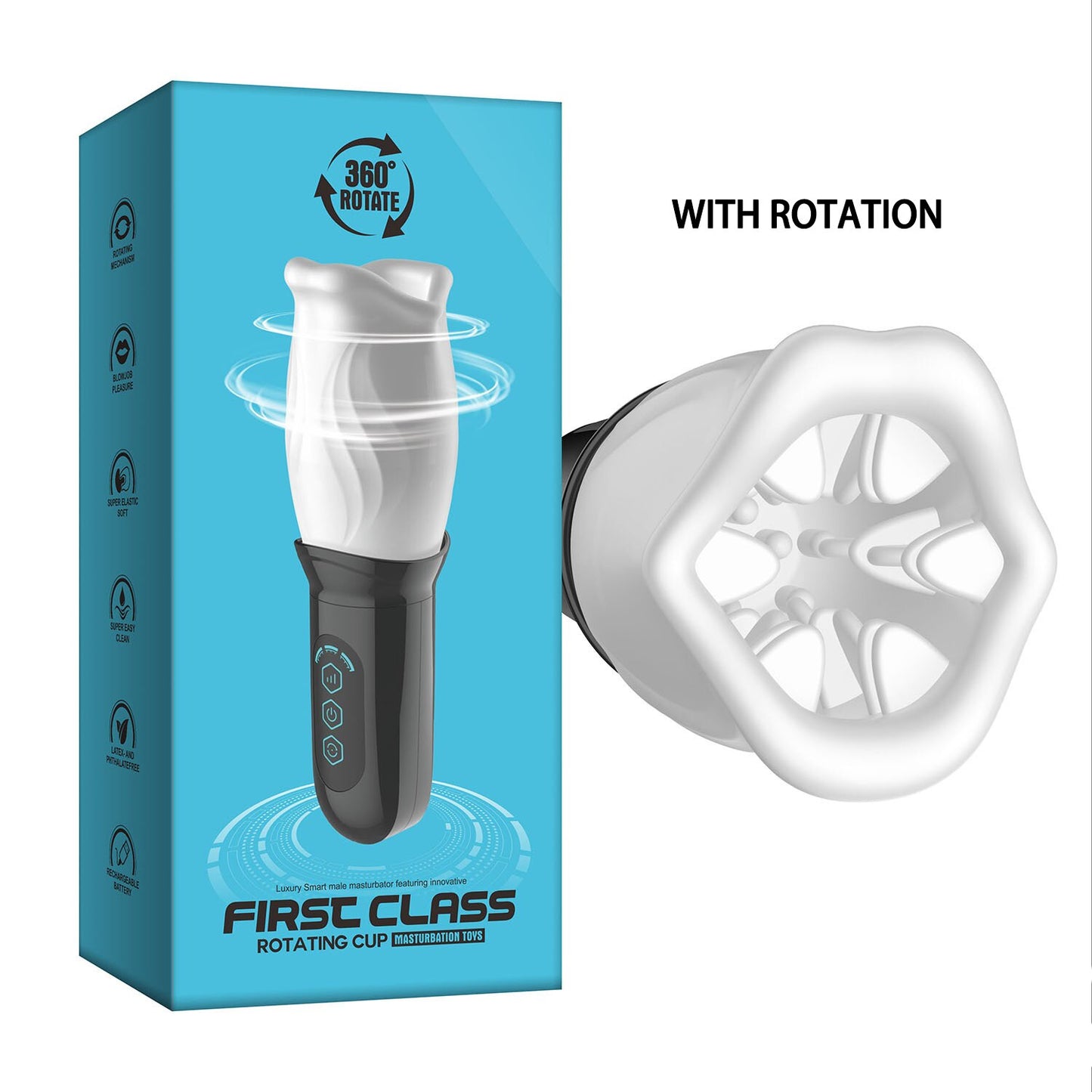 Automatic Men Masturbator Cup Blowjob Stimulator