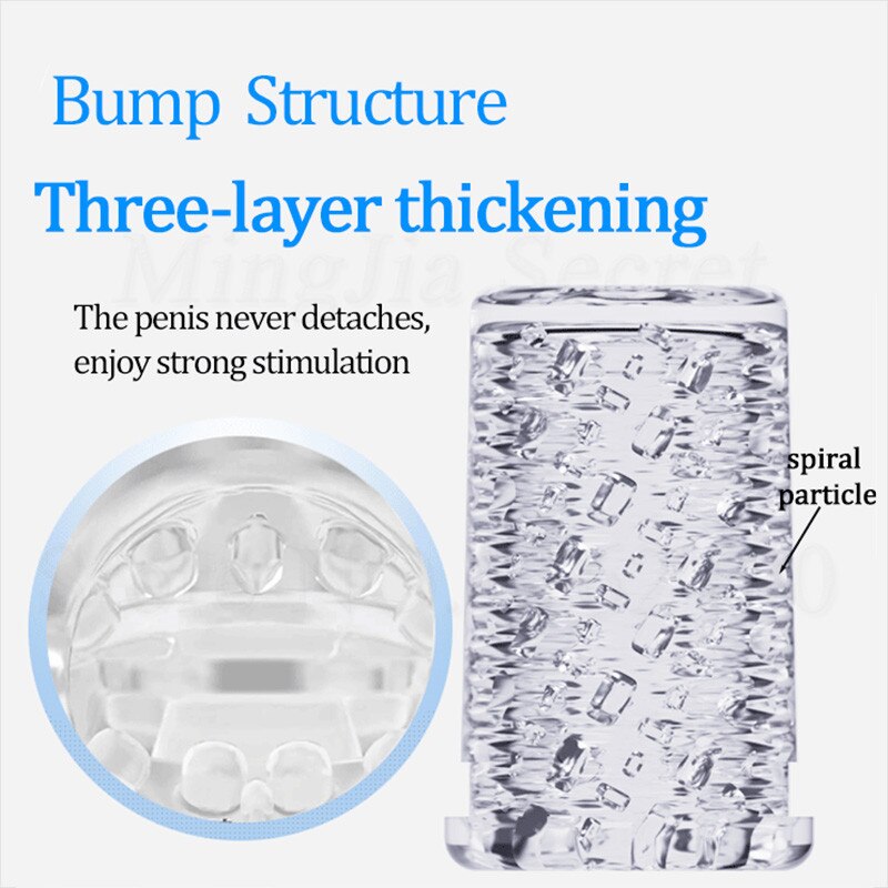 Telescopic Rotation Male Masturbator Cup