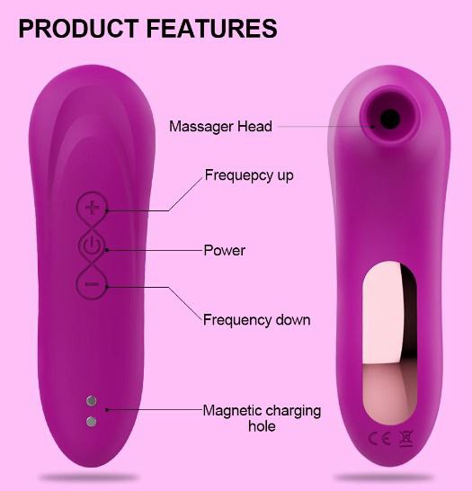 Portable Clit Sucker/Vibrator